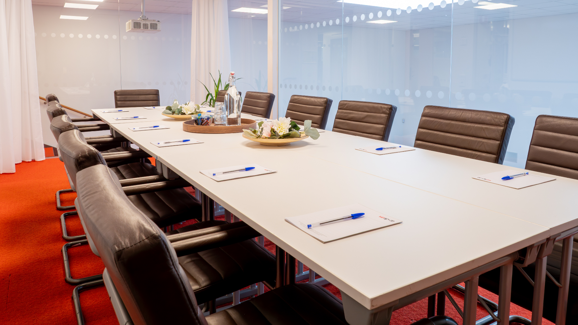 Konferensrum på WeSpace i Halmstad