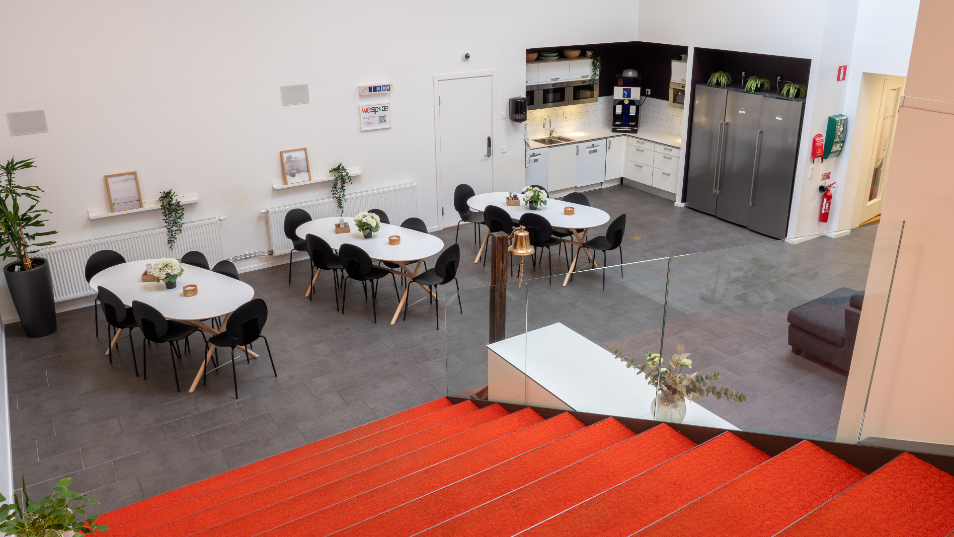 Gemenskap och nätverkande på WeSpace
